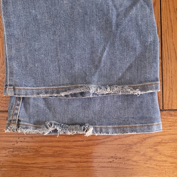 Vintage USA Juicy Couture Bellbottom Flare Jeans -Tagged 30- Check Measurements - Picture 7 of 10
